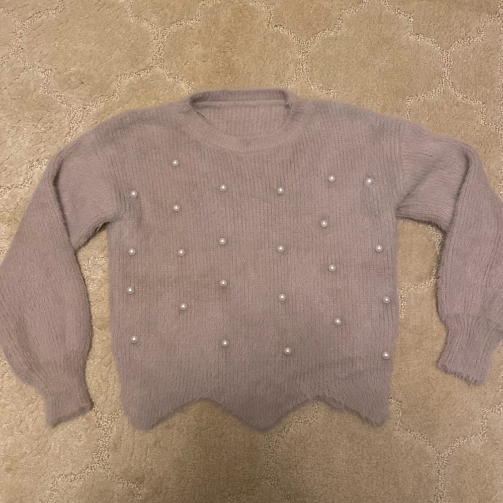 Adorable Pearl Sweater